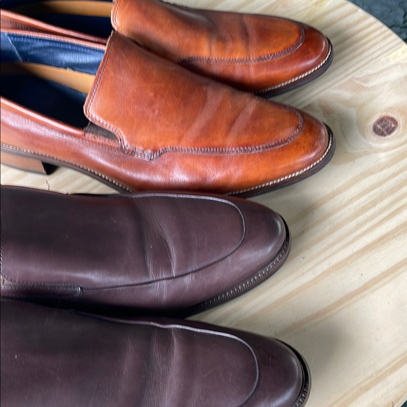 Cole Haan Brown Leather Slip-On Loafers Classic Design - Picture 16 of 16